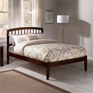 Richmond Full Solid Wood Platform Bed in Walnut