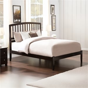 Richmond Queen Solid Wood Platform Bed in Espresso