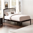Richmond Queen Solid Wood Platform Bed in Espresso