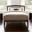 Richmond Queen Solid Wood Platform Bed in Espresso