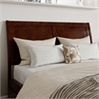 Portland Full Storage Wood Platform Bed with Matching Footboard in Walnut