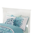 Nantucket Twin XL Solid Wood Foundation Bed in White