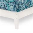 Nantucket Twin XL Solid Wood Foundation Bed in White