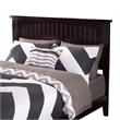 Nantucket Full Solid Wood Foundation Bed in Espresso