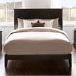 Nantucket Queen Solid Wood Foundation Bed in Espresso