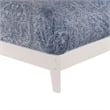 Nantucket Queen Solid Wood Foundation Bed in White