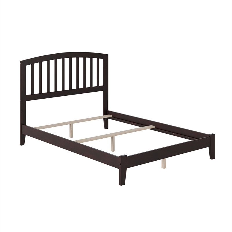 Richmond Full Solid Wood Foundation Bed in Espresso