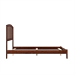 Richmond Full Solid Wood Foundation Bed in Walnut