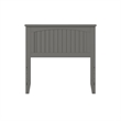 Nantucket Twin Wood Panel Headboard in Grey