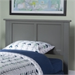 Madison Twin Solid Wood Panel Headboard in Grey