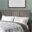 Madison King Solid Wood Platform Bed in Grey