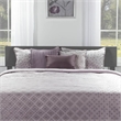 Orlando Full Modern Wood Panel Headboard in Grey