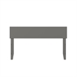 Orlando Full Modern Wood Panel Headboard in Grey