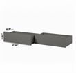 AFI Urban Solid Wood Twin or Full Bed Drawer in Gray (Set of 2)