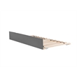 AFI Urban Twin Size Mid-Century Solid Wood Panel Trundle in Gray