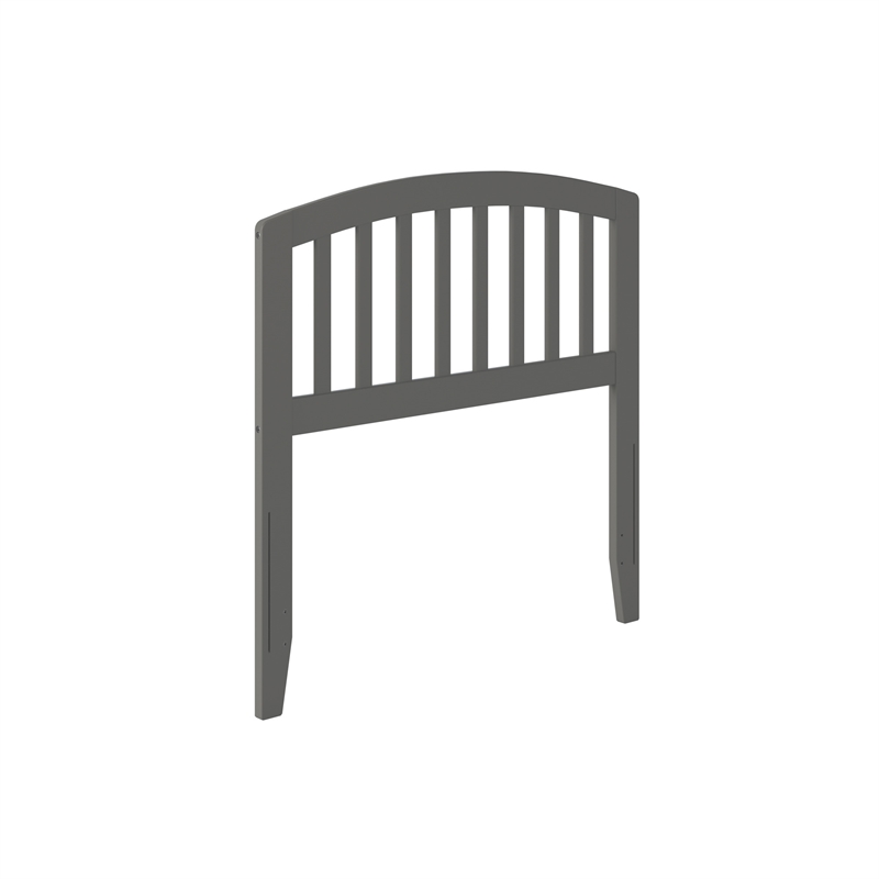 Richmond Twin Wood Headboard in Grey