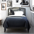 Richmond Twin XL Solid Wood Foundation Bed in Grey