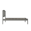 Richmond Full Solid Wood Platform Bed in Grey