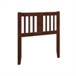 AFI Tahoe Slatted Wood Headboard Twin Walnut