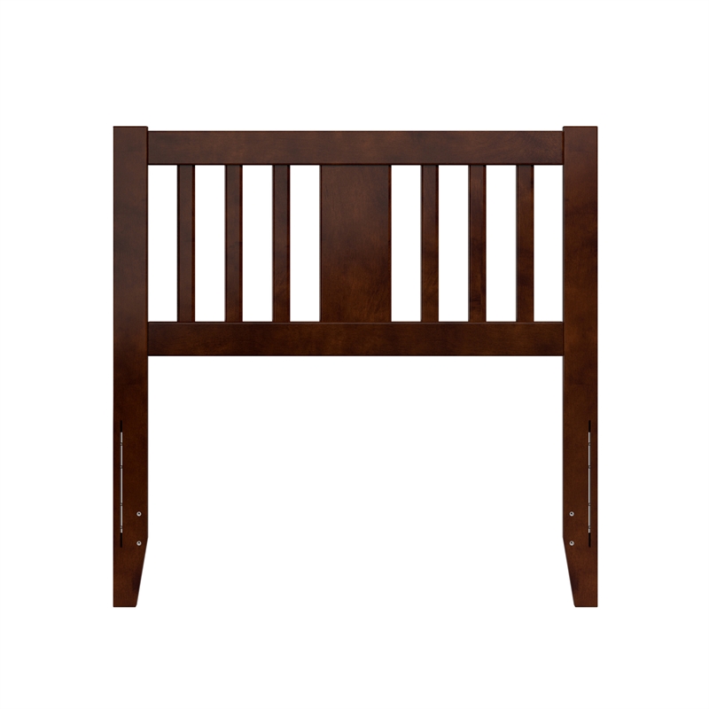 AFI Tahoe Slatted Wood Headboard Twin Walnut