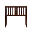 AFI Tahoe Slatted Wood Headboard Twin Walnut