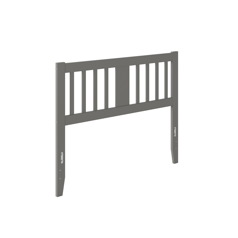 AFI Tahoe Slatted Wood Headboard Full Grey