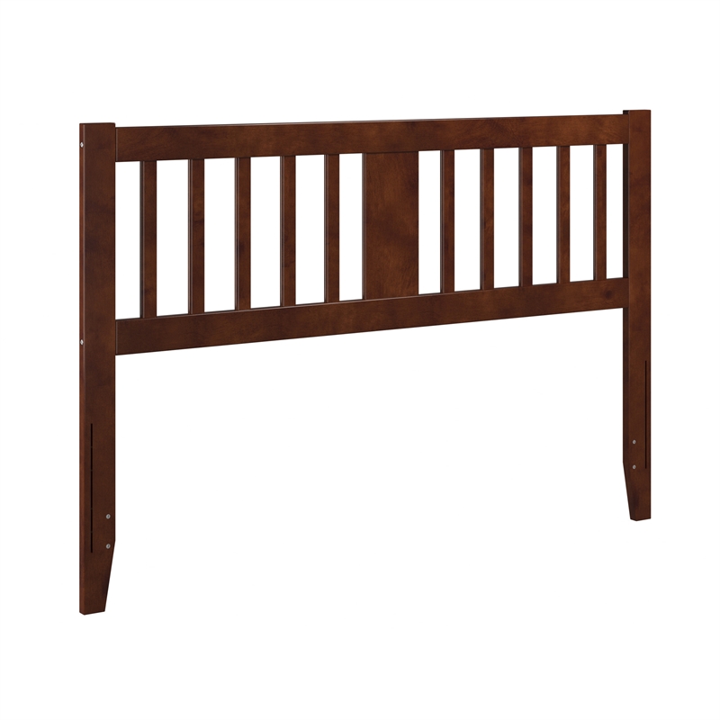 AFI Tahoe Slatted Wood Headboard Queen Walnut