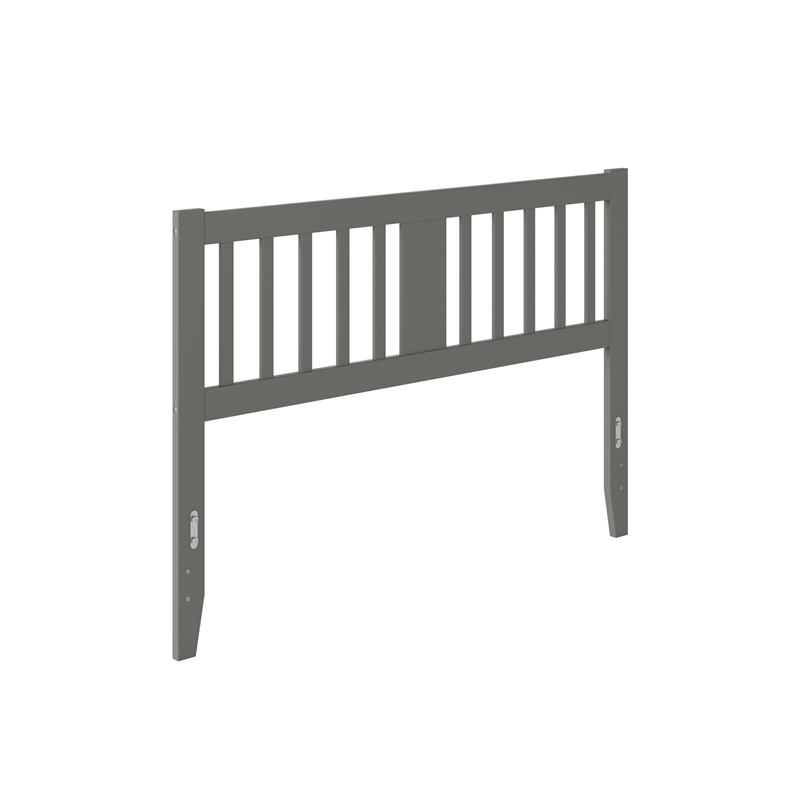 AFI Tahoe Slatted Wood Headboard Queen Grey