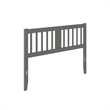 AFI Tahoe Slatted Wood Headboard Queen Grey
