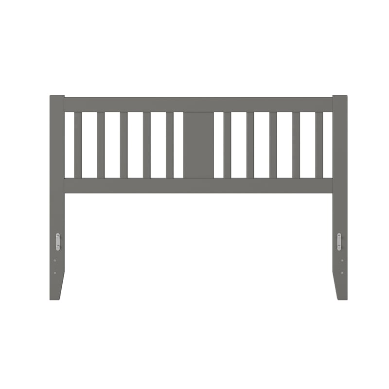AFI Tahoe Slatted Wood Headboard Queen Grey