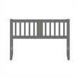 AFI Tahoe Slatted Wood Headboard Queen Grey