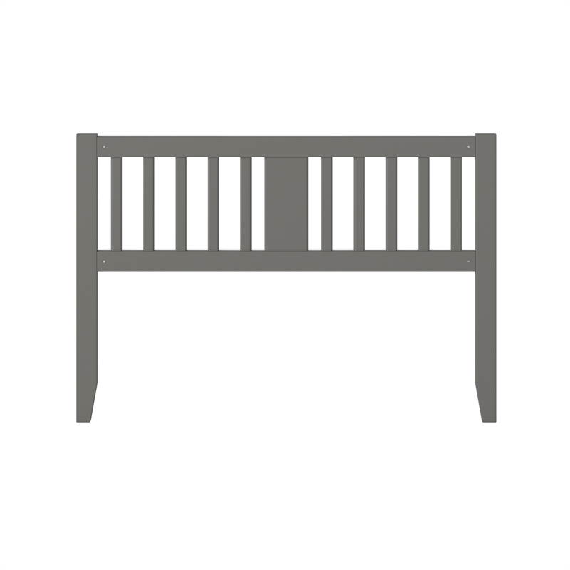 AFI Tahoe Slatted Wood Headboard Queen Grey