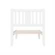AFI Tahoe Twin XL Solid Wood Spindle Platform Bed in White