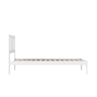 AFI Tahoe Twin XL Solid Wood Spindle Platform Bed in White