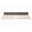 AFI Twin XL Contemporary Solid Wood Contemporary Trundle in Gray