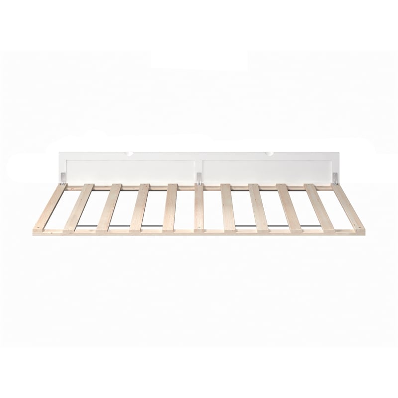 AFI Twin Sized Solid Wood Modern Trundle in White