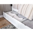 AFI Twin XL-Queen-King Solid Wood Bed Drawer in White (Set of 2)