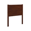 AFI NoHo Mid-Century Panel Wood Headboard Twin Walnut