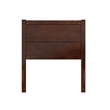 AFI NoHo Mid-Century Panel Wood Headboard Twin Walnut