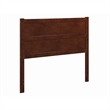 AFI NoHo Mid-Century Panel Wood Headboard Full Walnut