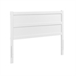 AFI NoHo Mid-Century Panel Wood Headboard Queen White
