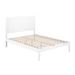 AFI NoHo Wood Twin Platform Bed in White