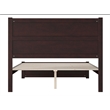 AFI NoHo Solid Wood Twin Bed with Footboard in White