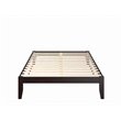 AFI Colorado Modern Solid Wood Full Bed in Espresso