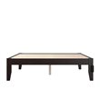 AFI Colorado Modern Solid Wood Full Bed in Espresso