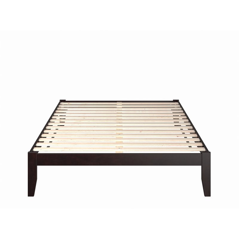 AFI Colorado Modern Solid Wood Queen Bed in Espresso