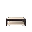 AFI Colorado Modern Wood Twin Bed with Twin Trundle in Espresso