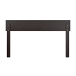 AFI Boston Modern Solid Wood Full Size Headboard in Espresso