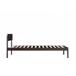 AFI Boston Modern Solid Wood Twin XL Platform Bed in Espresso