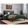 AFI Oxford Modern Solid Wood Platform Queen Bed in Espresso
